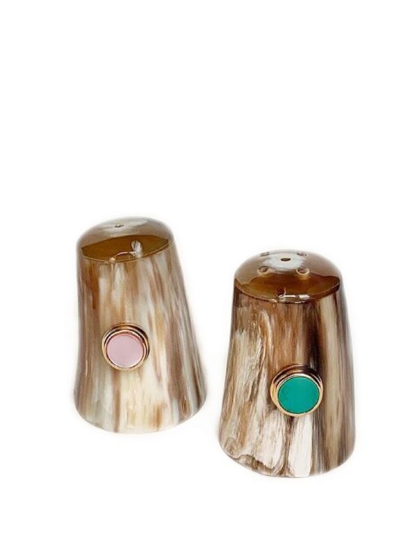 Salt and Pepper – Mother of Pearl and Turquoise